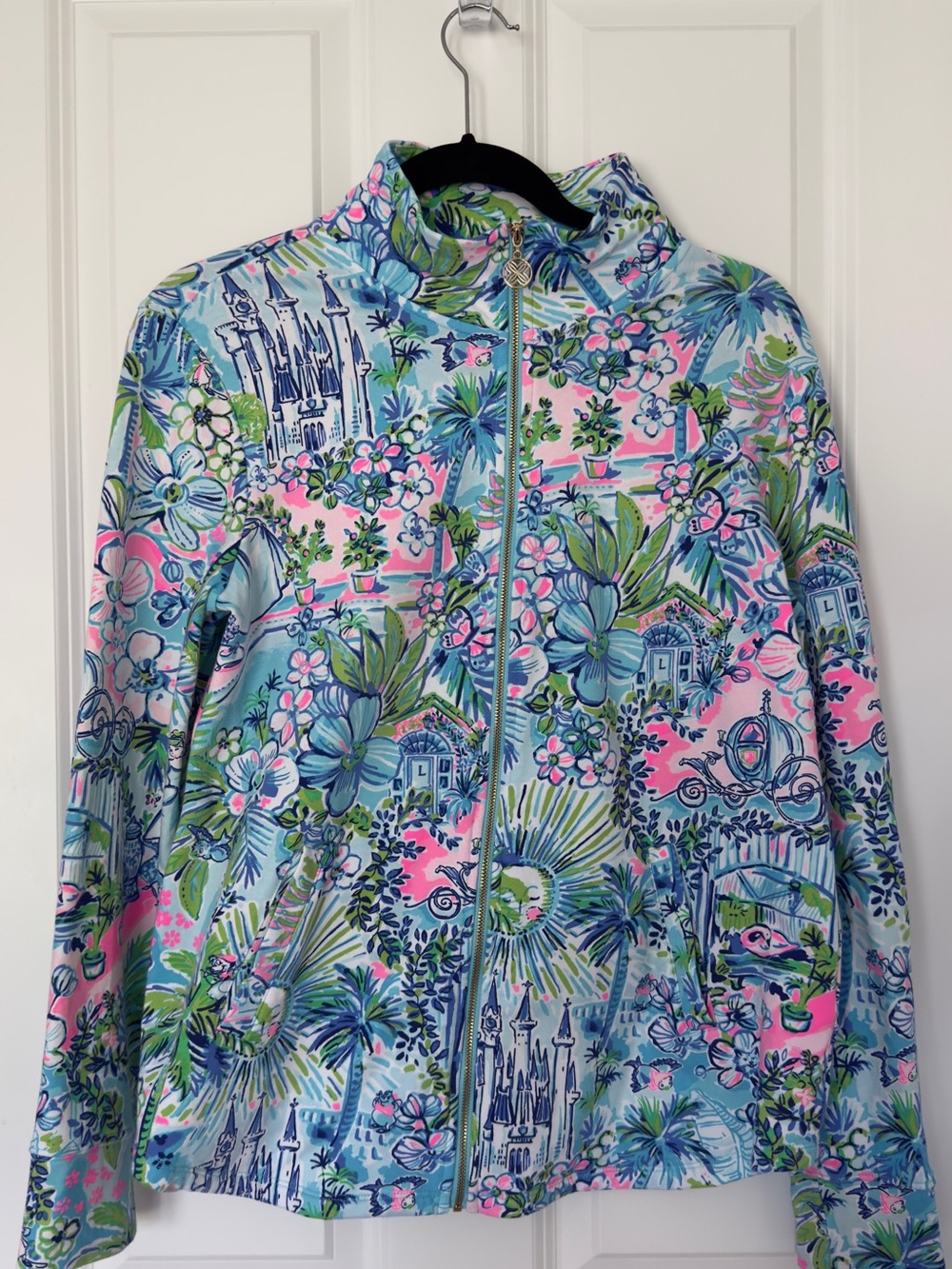 Lilly Pulitzer Leona Zip Up Lilly Loves Cinderella